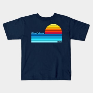 Grand Haven Sunset Kids T-Shirt